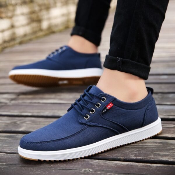 Men Casual Shoes Summer Canvas Shoes Men Breathable Casual Canvas Men Shoes Walking Men Shoes Chaussure Homme Factory sales - Image 7
