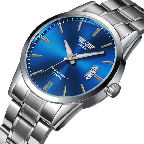 New watches, men's single day steel watches, non mechanical watches, foreign trade watches wholesale - Image 7